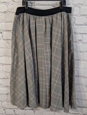A New Day Plaid Skirt